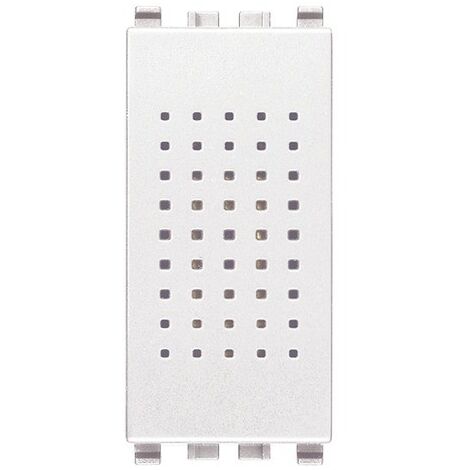 Suoneria o ronzatore 12V  50-60HZ Vimar Eikon 20370.SR.B bianco