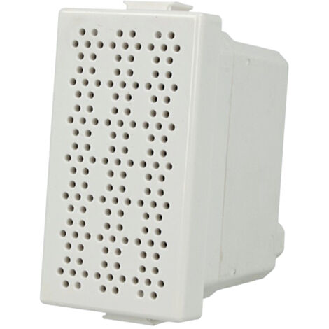 Suoneria Ronzatore A Bronzo 220V Bianco Compatibile Bticino Matix SD61008