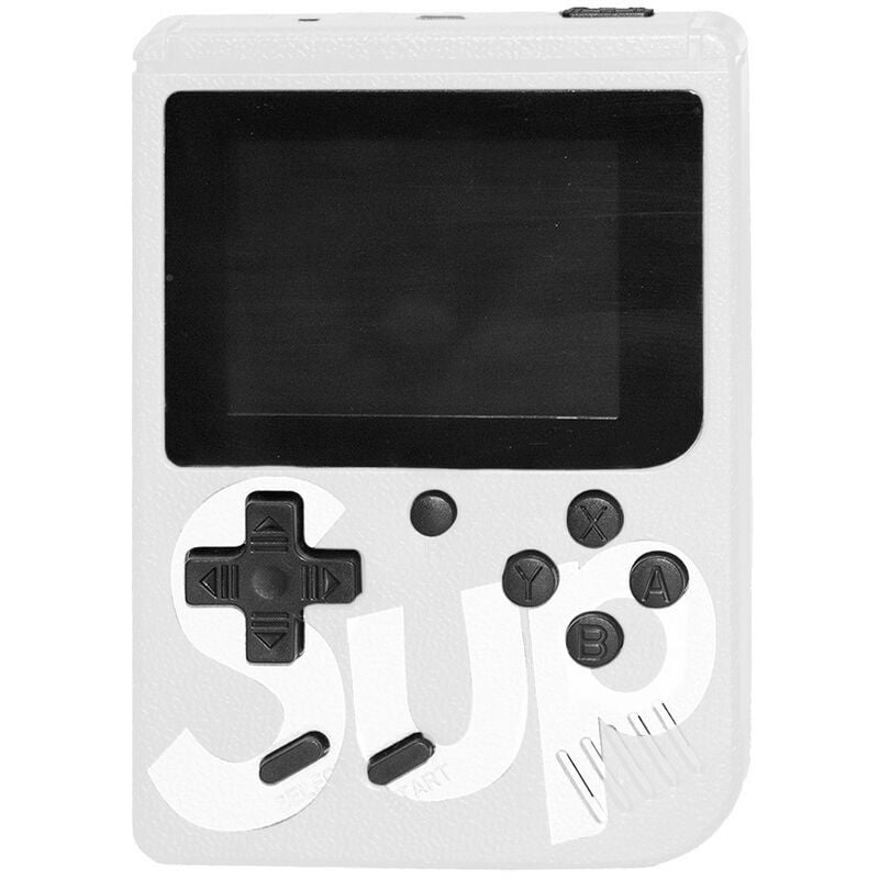 SUP GAME BOX Console portable rétro 180296 Jeu vidéo couleur avec 400 jeux Couleur: Blanc
