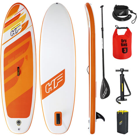 main image of "SUP Stand Up Paddle Board 115kg Drybag 274x76x12cm Surfboard Inflatable iSUP Leash Paddle"