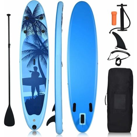 COSTWAY SUP Stand Up Paddle Board Tavola da SUP Gonfiabile, con Pagaia e Pompa