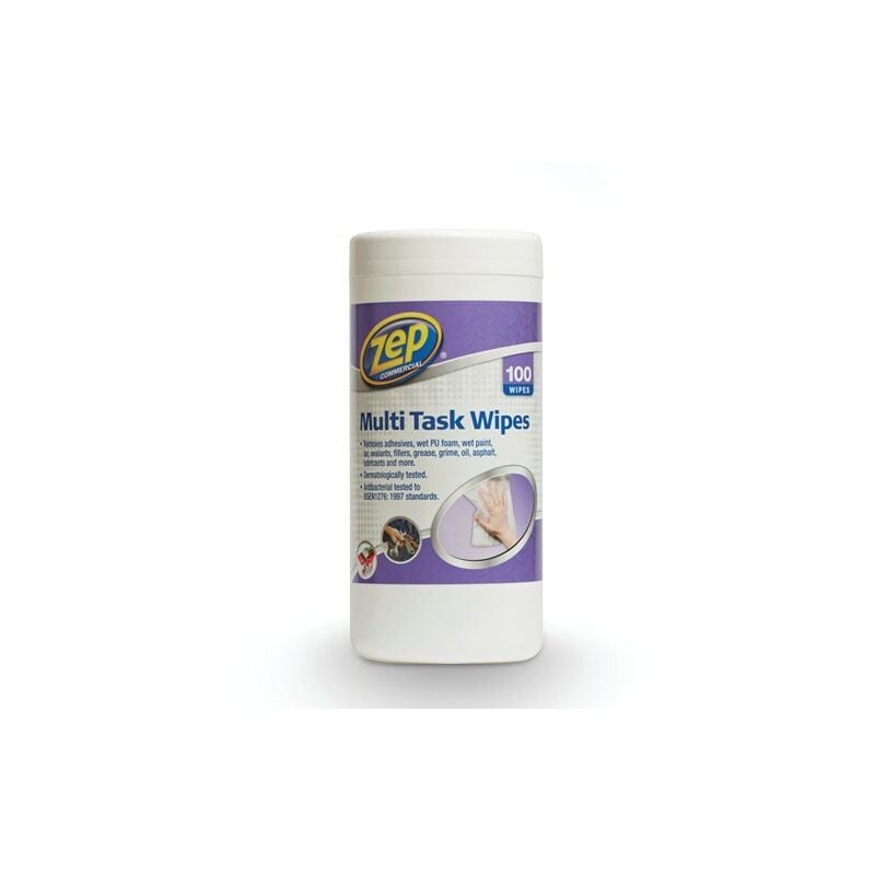 Mm_unverified_brand - Zep Commercial Multi Task Wipes, Pack of 100