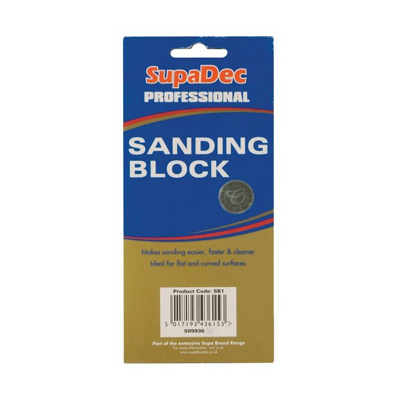 Professional Sanding Block - SB1 - Supadec