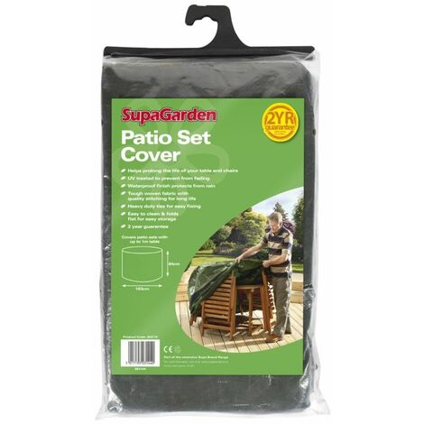 main image of "SupaGarden Round Patio Set Cover 84cm x 163cm - SGC10"