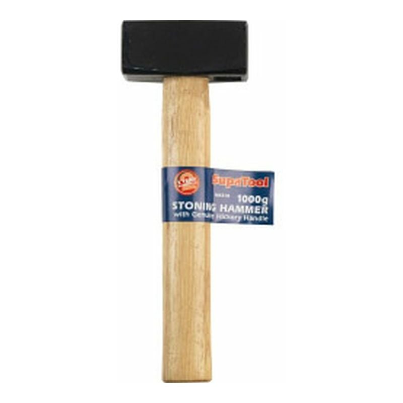 Stoning Hammer With Wooden Shaft 1000g - HKS10 - Supatool