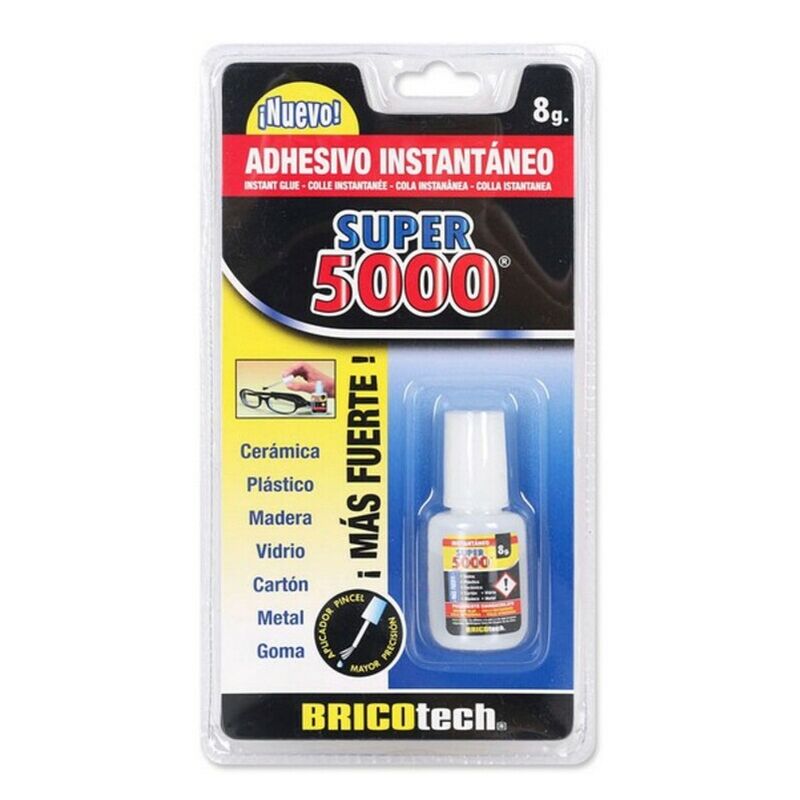 

Super 5000 Adhesivo Instantaneo Super 5000 Pincel (8 G)