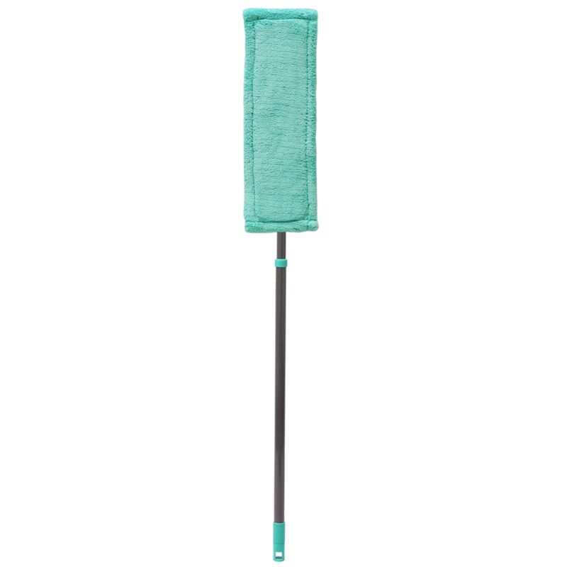 Super-Absorbent Microfibre Extendable Flat Floor Mop, Turquoise/Grey