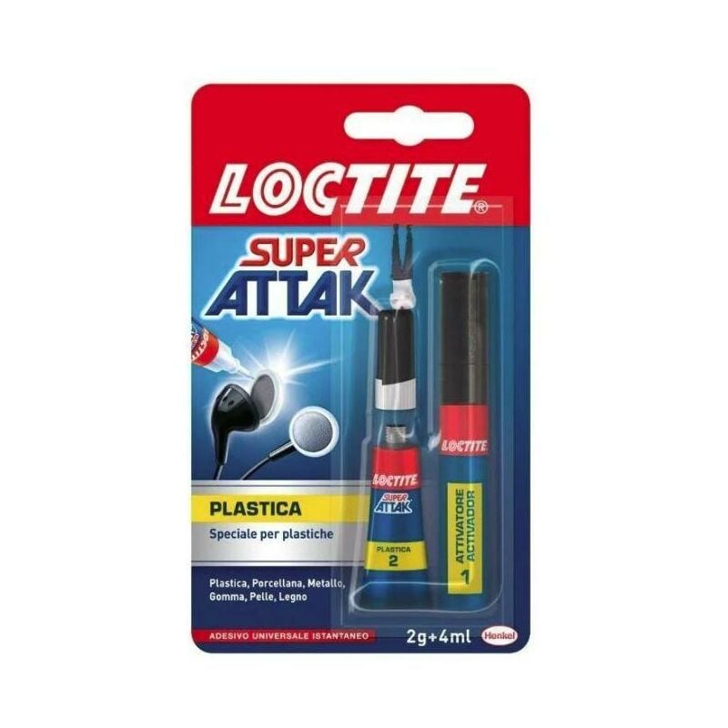 Loctite - Super attack 2632283 - spécial pour les plastiques