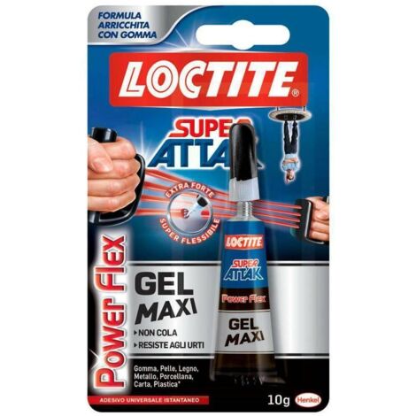 super attak maxi power flex, 10 gr - loctite