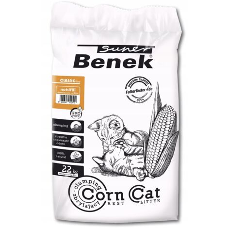 Super Benek Corn Cat Cl谩sico Natural 35L