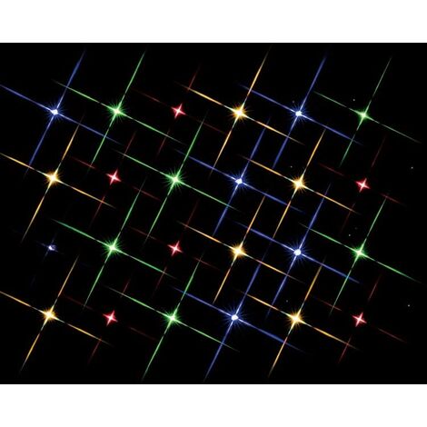 Super Bright 24 Multi Color Light String B/O 4.5V Cód. 84382