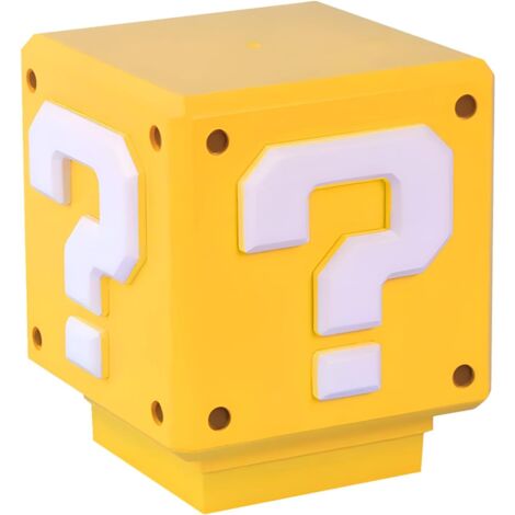 Super Bros - Veilleuse illusion pour enfants avec effets sonores de jeu, décoration de veilleuse, article cadeau pour enfants et fans (03-MLA).