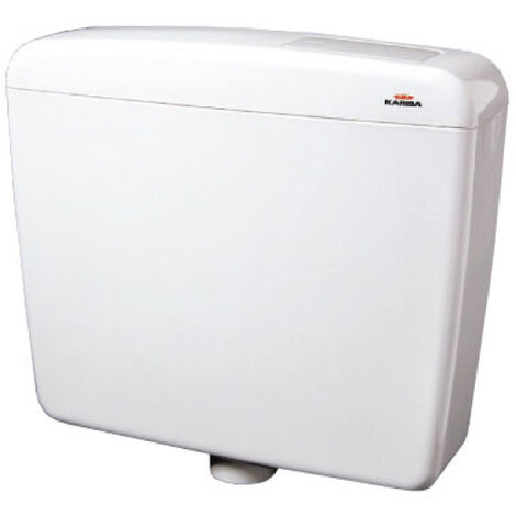 Super Cassetta Bianca Esterna a Zaino Mono Tasto con tubo ø40 bianca 334008