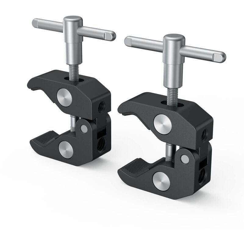Super Clamp Pack de 2 pour Jambes de Trépieds, Moniteur de la Camera, la Lumière LED - 2058