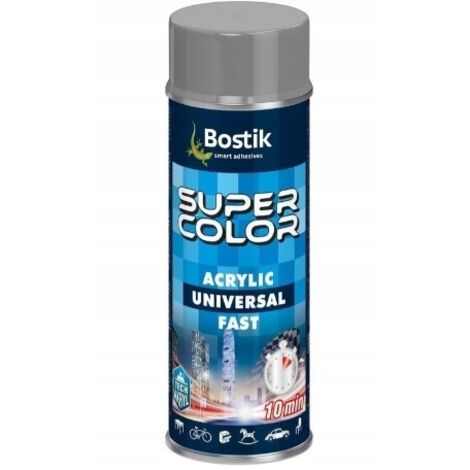 Super Color Acryl-Universal-Sprühfarbe 400 ml Grau