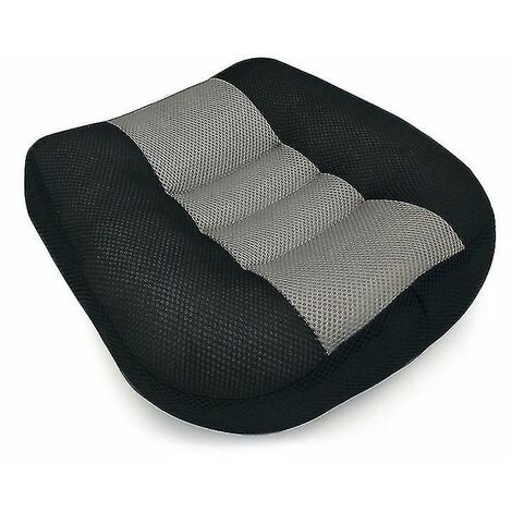 Super comfortable car booster seat cushion, increased thickening driving test cushion with breathable mesh height handles