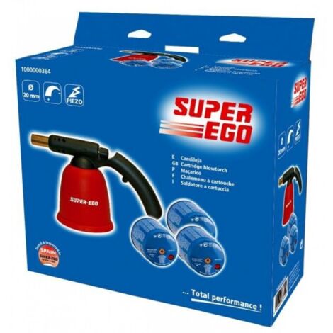 SUPER EGO HERRAMIENTAS pack candileja eco + 3 cartuchos c200 1000000364