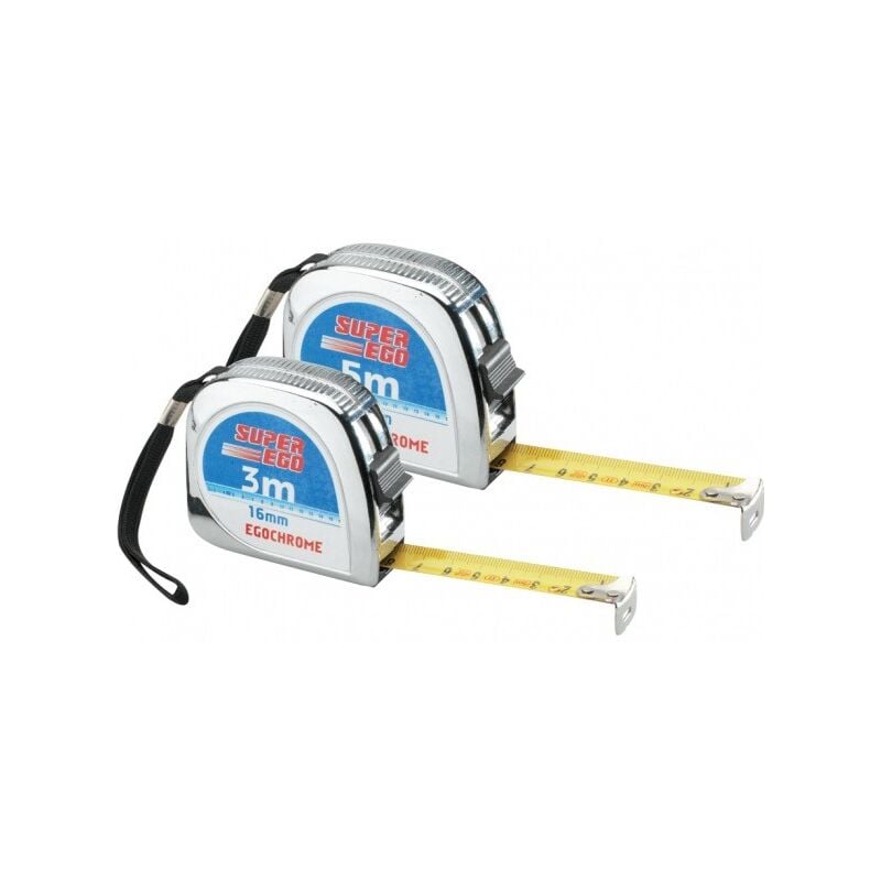 Ergochrome - Flexomètre super-ego Dimensions : 5 m x 19 mm