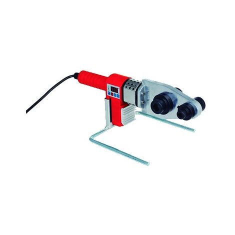 Super-Ego Tools – Fer à souder SOCKET ECO 800W – Pour tubes PE, PP, PB et PVDF – Coffret avec matrices et support – Usage atelier et chantier