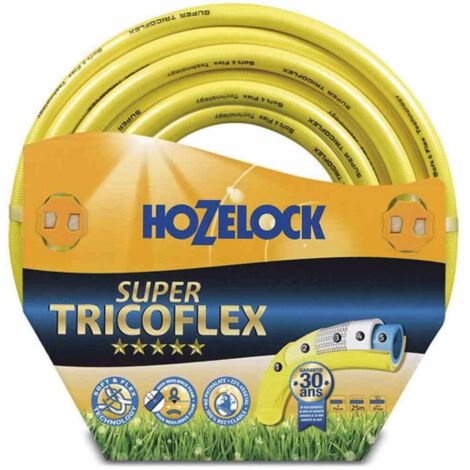 Super Gartenschlauch, 30 m, 13 mm (1/2"), Trikotgewebe, aus PVC, in gelb, Berstdruck: 40 bar