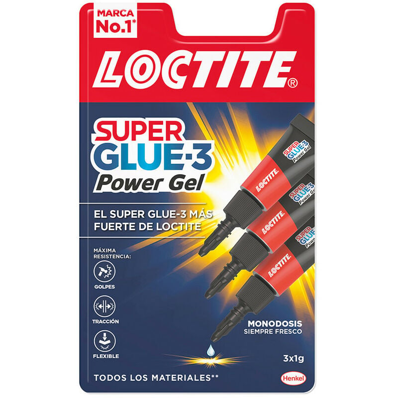 Loctite Mini Trio Flex 3x1g 2640066 Super Glue
