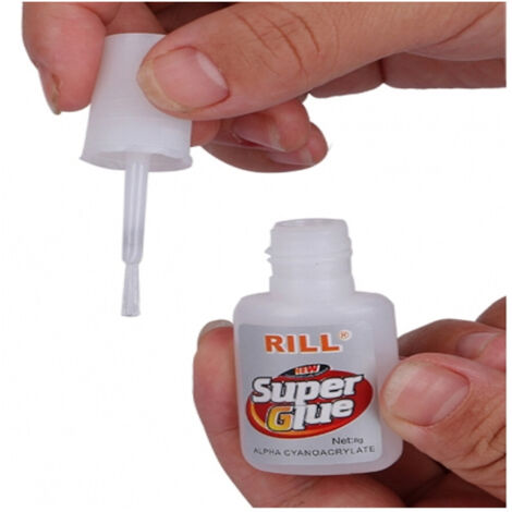 Super Glue 8gr Universal Instant Adhesive Cyanoacrylate Rubber Tube