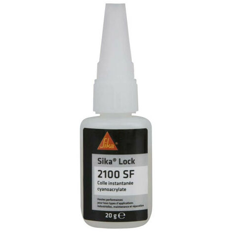 Super glue instantanée SIKA SikaLock 2100 SF - 20g