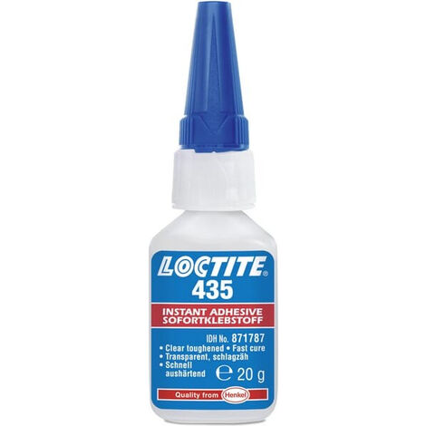 Super Glue Loctite Liquide Transparent, Bouteille, 20 g, Loctite 435 ( Prix pour 1 )
