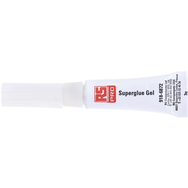 Rs Pro - Super Glue Gel Transparent, Tube, 3 g ( Prix pour 1 )
