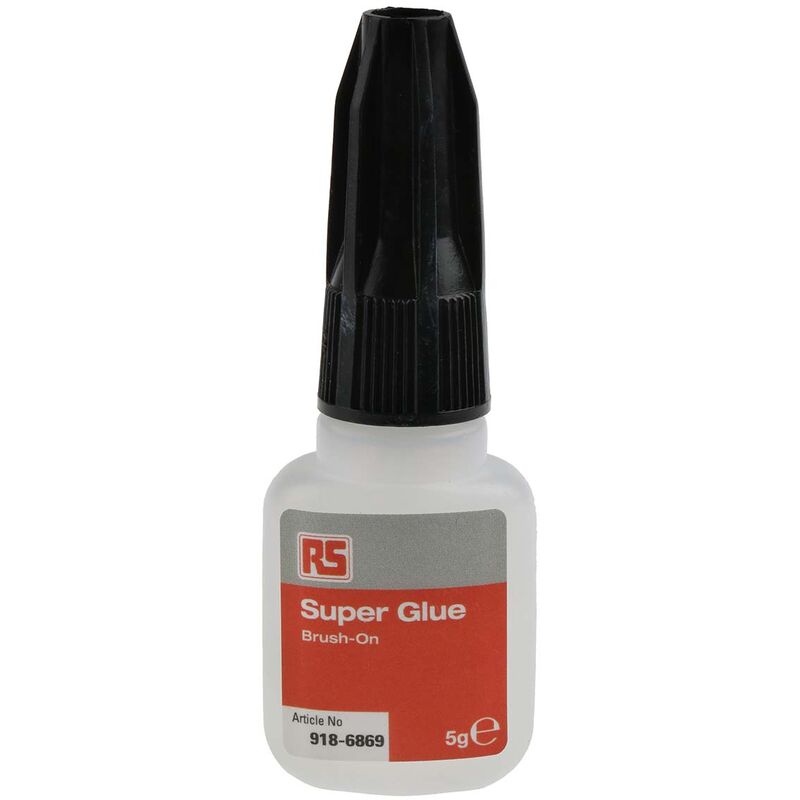 Super Glue RS PRO Liquide Transparent, Bouteille, 5 g ( Prix pour 1 )