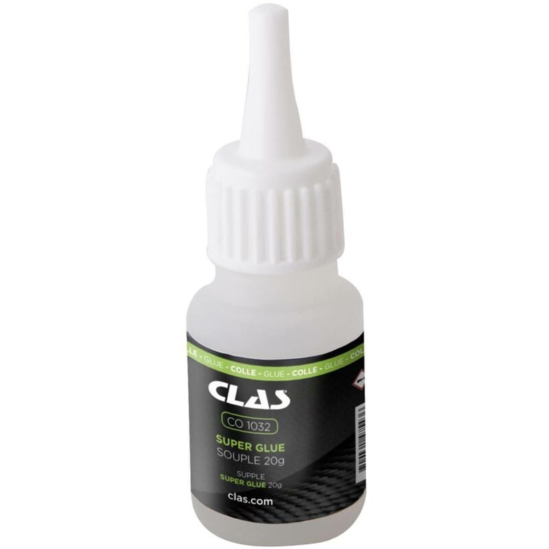 Clas - Super glue souple 20g (cyano-acrylate) - co 1032 Equipements