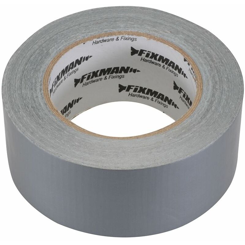 Fixman - Super Heavy Duty Duct Tape - 50mm x 50m Silver