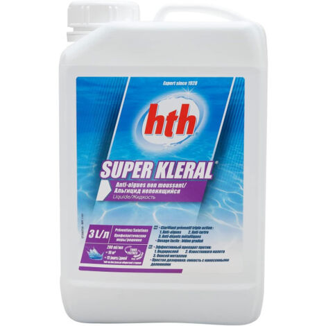 Super Kleral - 3L - combat les algues et le tartre - HTH