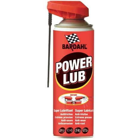 Super lubrifiant POWER LUB BARDAHL - Aérosol 500 ml