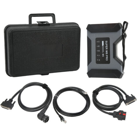 SUPER MB PRO M6 + outil de diagnostic étoile sans fil avec multiplexeur Lan et remplacement de câble OBD 16 broches pour Benz