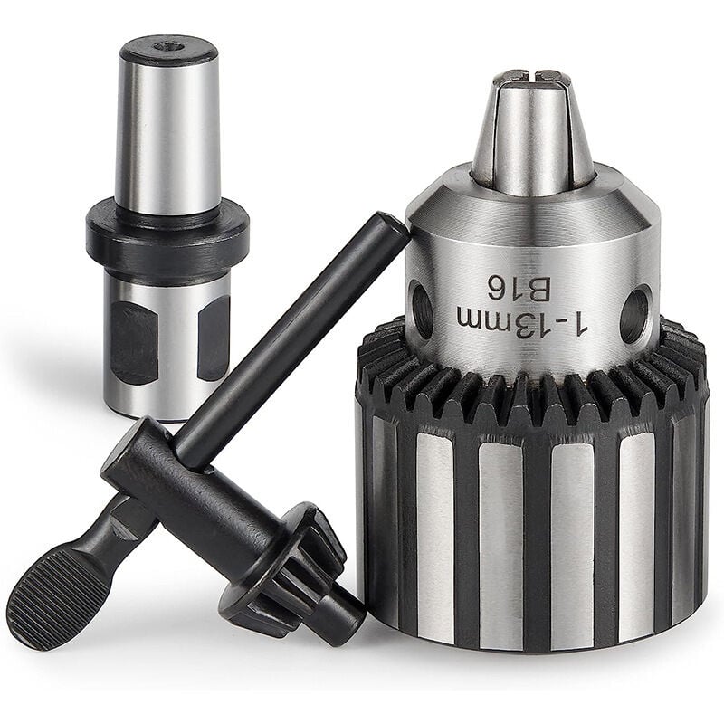 Image of Tigrezy - Super robustes 1/2 Zoll (1–13 mm) magnetisches Bohrfutter mit 3/4 Zoll Schaftadapter