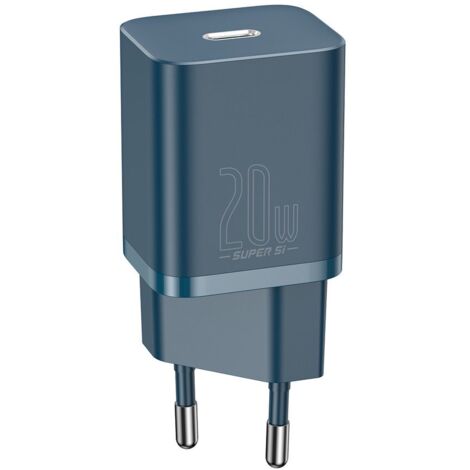 Super Si 1C Schnellladegerät USB-C 20W Power Delivery Blau
