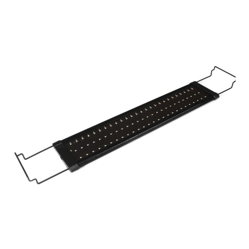 

Super Slim 156 LED RGB Iluminación de acuario 30 W Luz de planta acuática de espectro completo 120-125 CM Lámpara de clip extensible para pecera