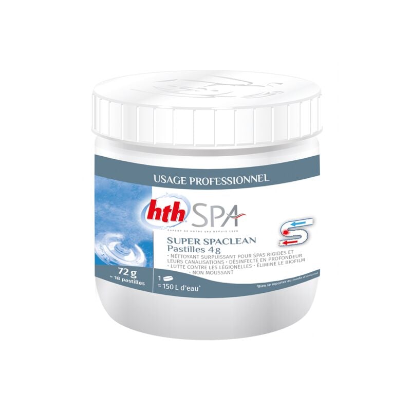 HTH - Nettoyant canalisations Super spaclean - 0,072 kg