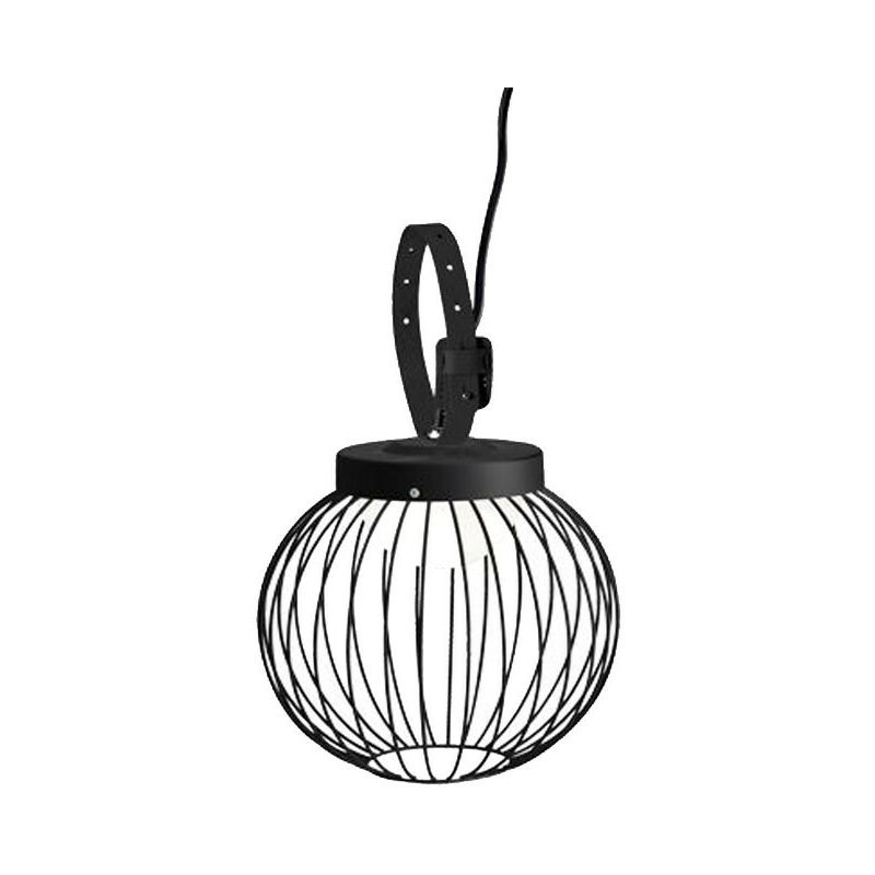 Sovil - Suspension CAGE 20W LED 4000K couleur Noir 99506/06