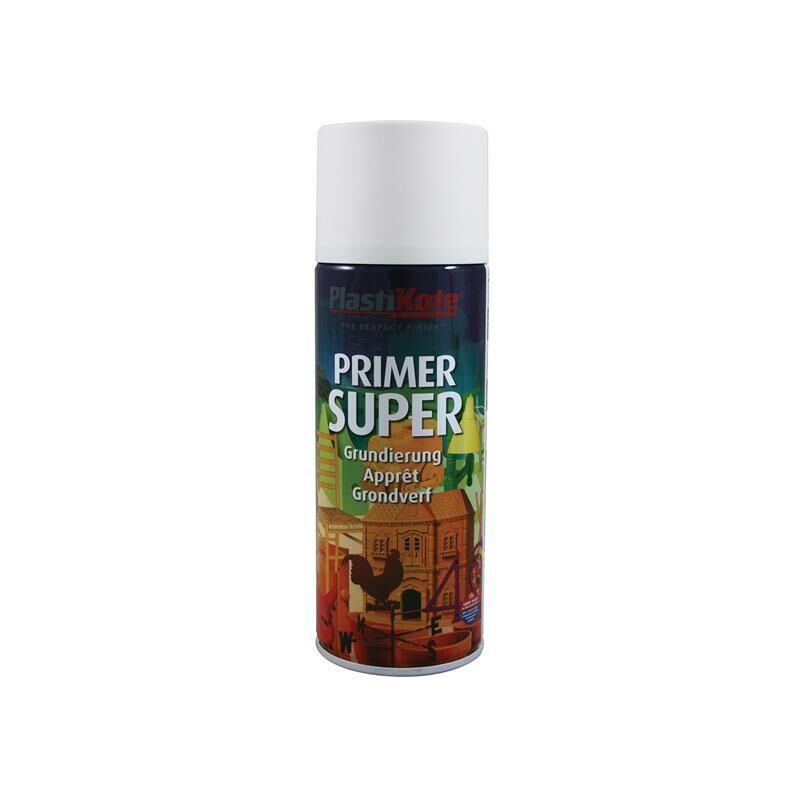 Plasti-kote - Super White Primer Spray 400ml