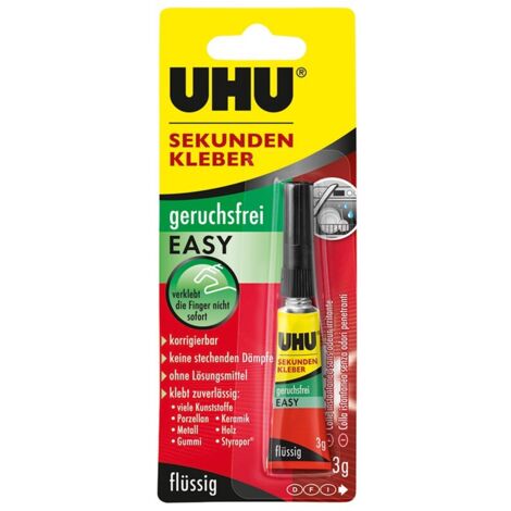 Supercolla UHU EASY 46130 3 g