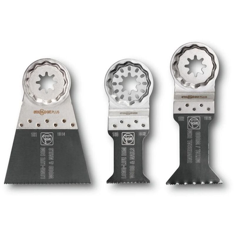 Set of 3 saw blades FEIN E-Cut Combo SLP