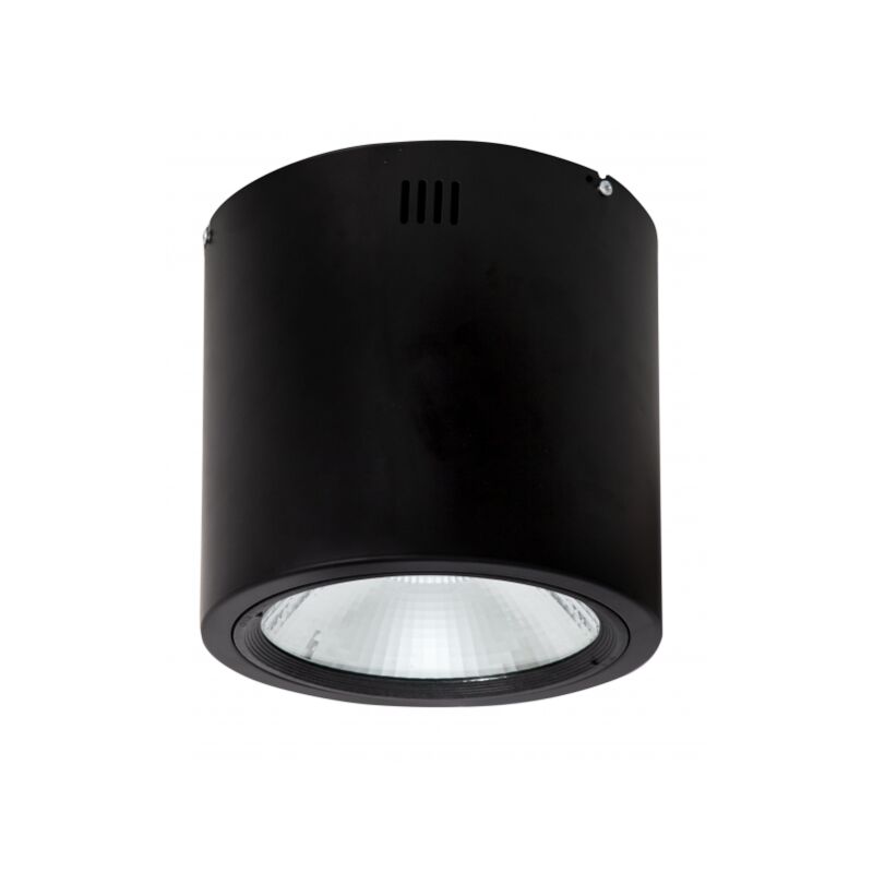 Spot de surface 20w 4000k tubulaire 1600lm noir 18x16,3x16,3 cm Spot de surface 20w 4000k tubulaire 1600lm noir 18x16,3x16,3 cm