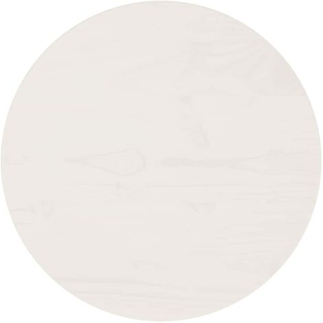 Superficie de mesa madera maciza de pino  Ø40x2,5 cm