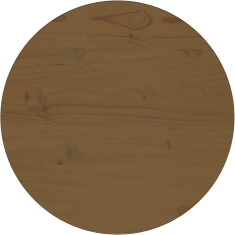 Tablero de mesa redondo madera maciza de pino Ø30x3 cm vidaXL