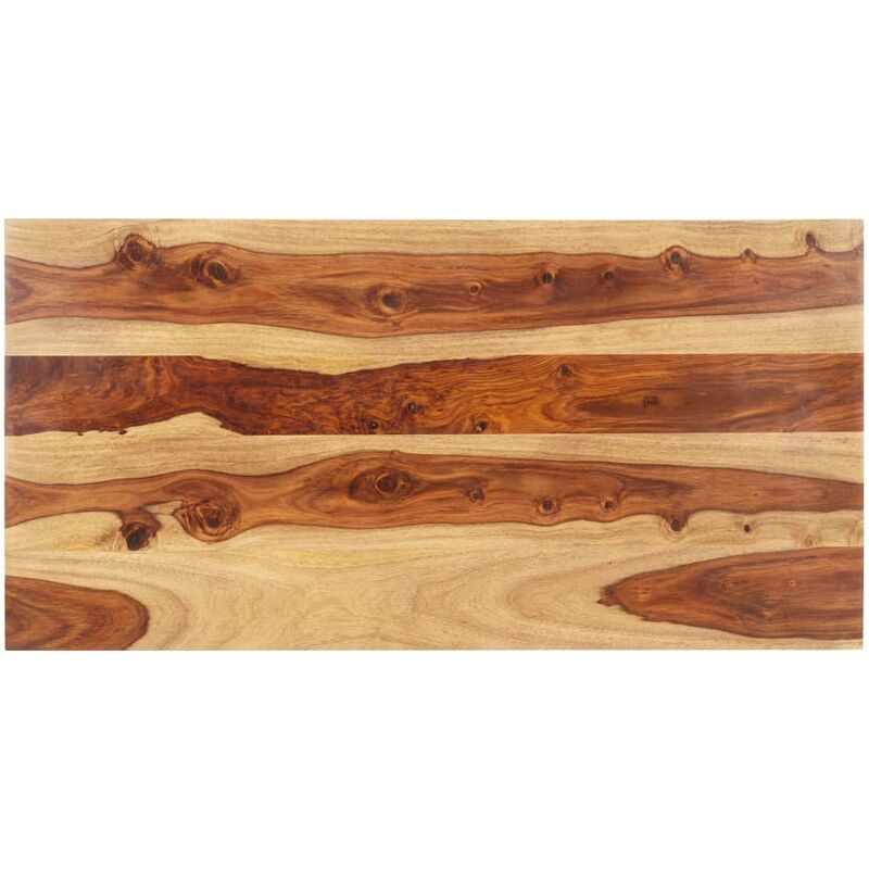 

Superficie de mesa madera maciza de sheesham 15-16 mm 60x100 cm