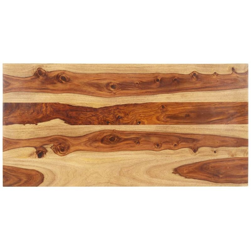

Superficie de mesa madera maciza de sheesham 15-16 mm 60x120 cm