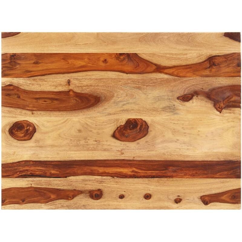 

Superficie de mesa madera maciza de sheesham 15-16 mm 60x80 cm
