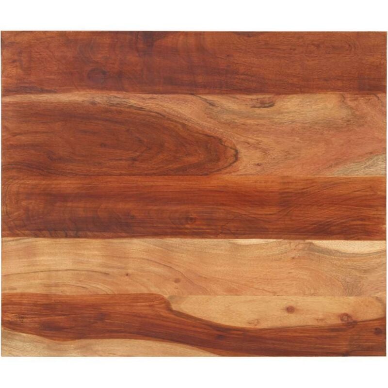 

vidaXL Superficie de Mesa Madera Maciza de Sheesham 15-16 mm 60x70 cm - Marrón